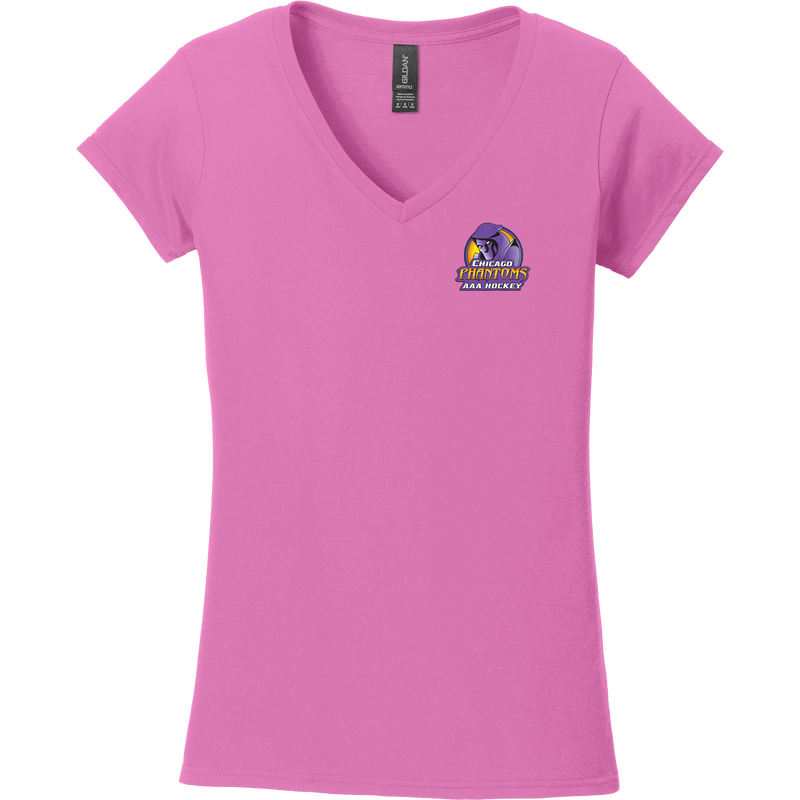 Chicago Phantoms Softstyle Ladies Fit V-Neck T-Shirt