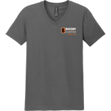 Biggby Coffee Hockey Club Softstyle V-Neck T-Shirt