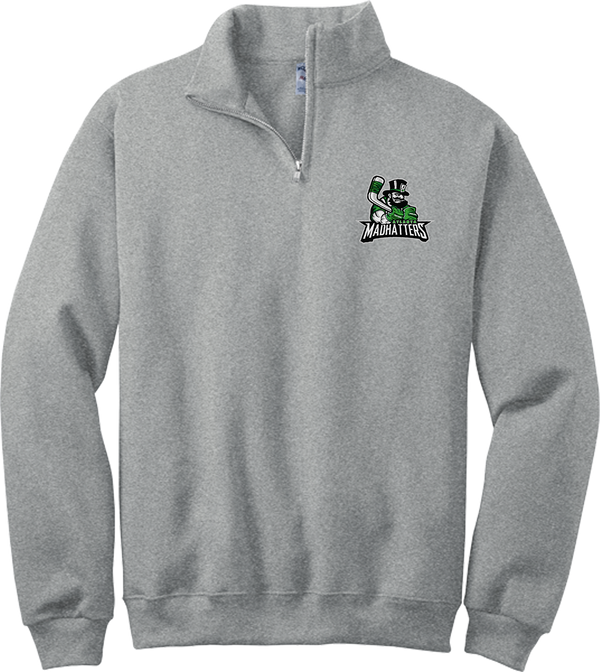 Atlanta Madhatters NuBlend 1/4-Zip Cadet Collar Sweatshirt