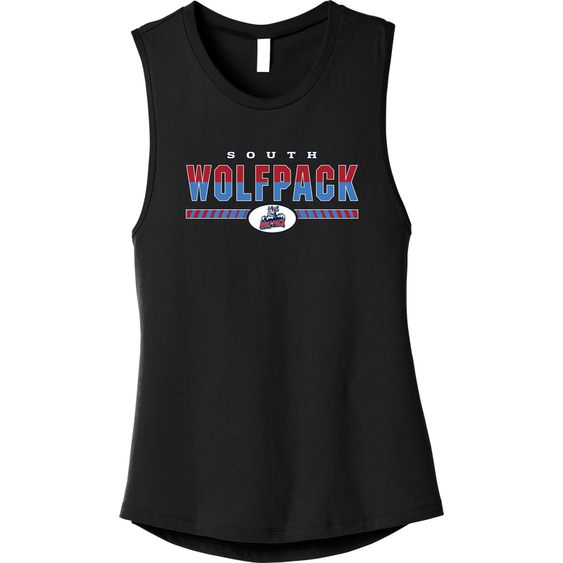 CT Wolfpack South Womens Jersey Muscle Tank