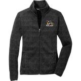 Dupage Black Bears Ladies Sweater Fleece Jacket