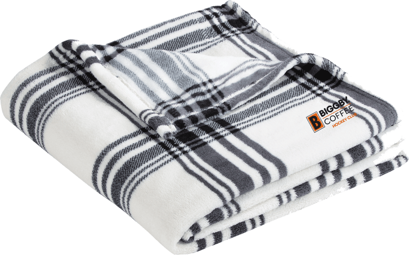 Biggby Coffee Hockey Club Ultra Plush Blanket