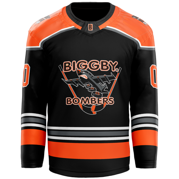 Biggby Coffee Hockey Club Tier 2 Bombers Adult Player Sublimated Jersey