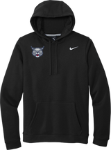 CT Bobcats Nike Club Fleece Pullover Hoodie