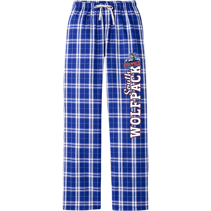 CT Wolfpack South Women's Flannel Plaid Pant