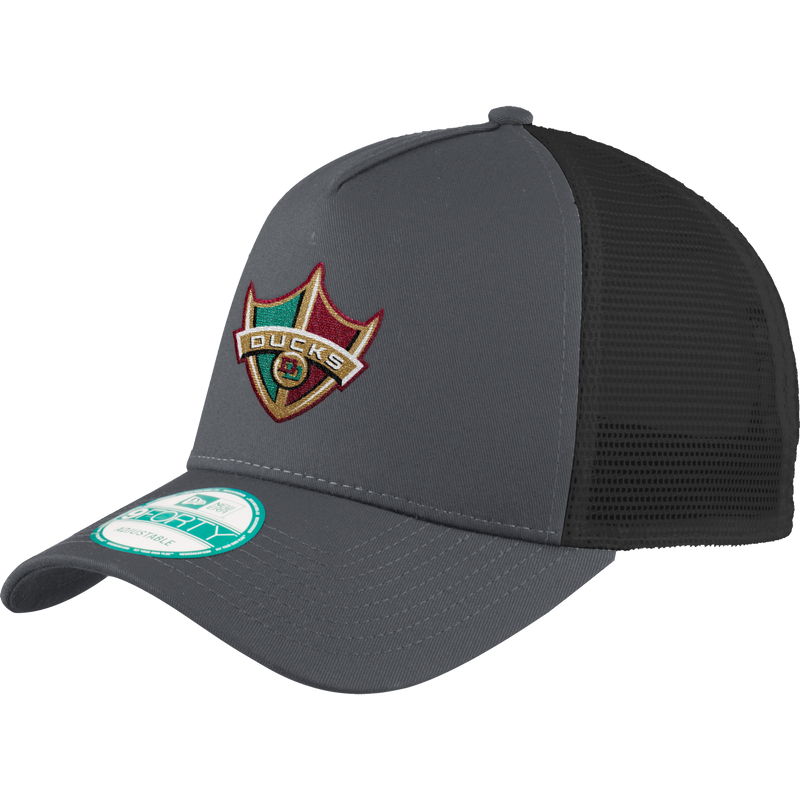 Delaware Ducks New Era Snapback Trucker Cap