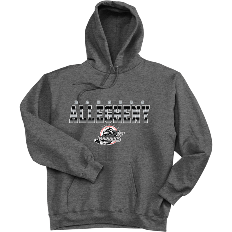 Allegheny Badgers Ultimate Cotton - Pullover Hooded Sweatshirt