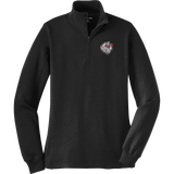 CT Whalers Tier 2 Ladies 1/4-Zip Sweatshirt