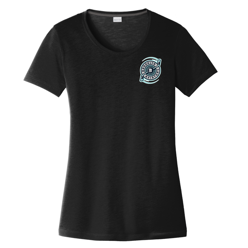 Brooklyn Aviators Ladies PosiCharge Competitor Cotton Touch Scoop Neck Tee