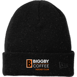 Biggby Coffee Hockey Club New Era Speckled Beanie