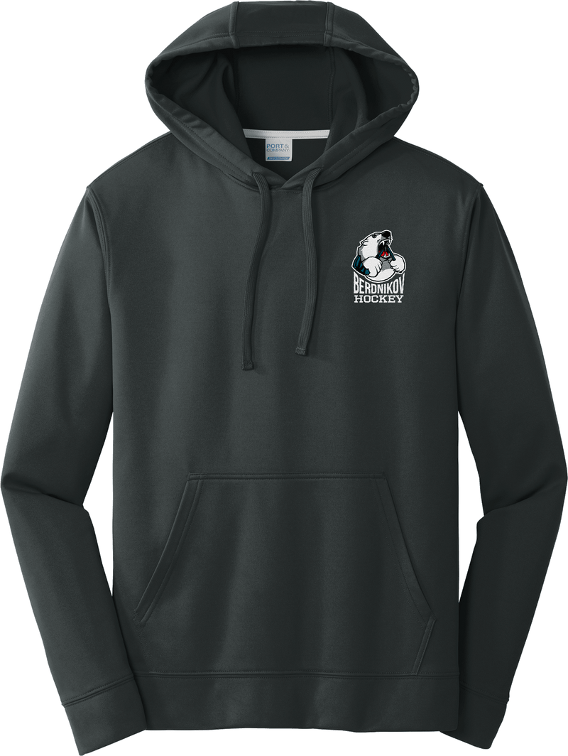 Berdnikov Bears Performance Fleece Pullover Hooded Sweatshirt