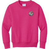 CT Whalers Tier 2 Youth Core Fleece Crewneck Sweatshirt