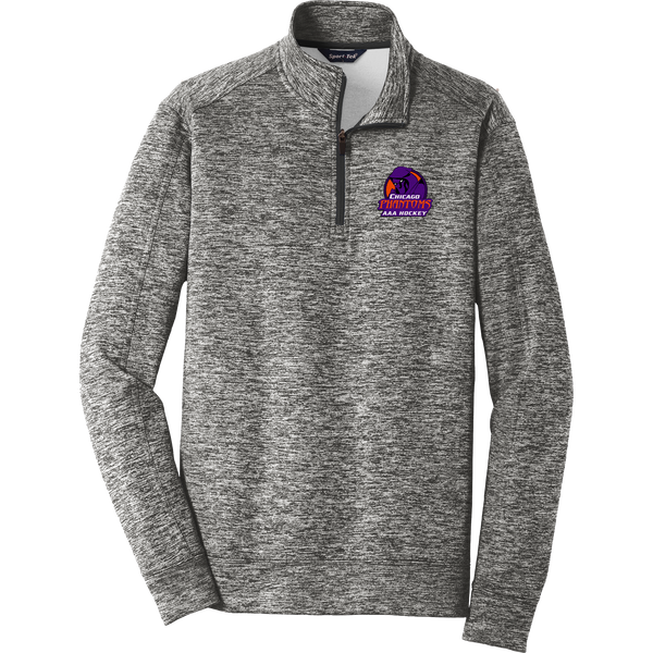 Chicago Phantoms PosiCharge Electric Heather Fleece 1/4-Zip Pullover