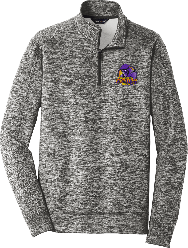 Youngstown Phantoms PosiCharge Electric Heather Fleece 1/4-Zip Pullover