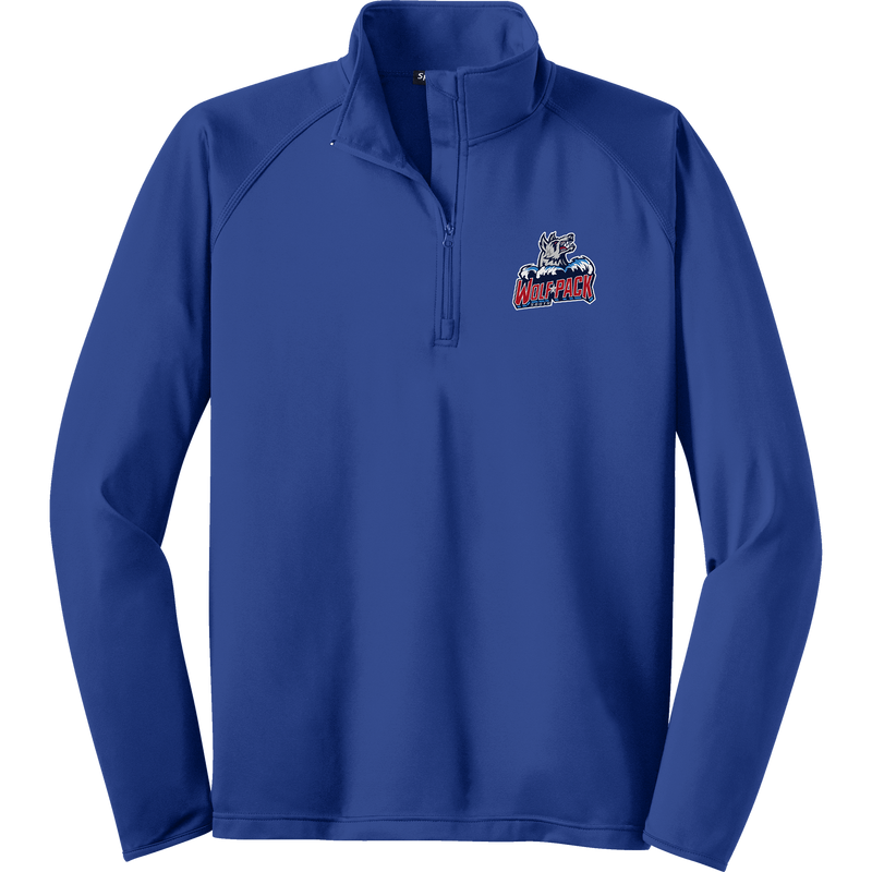 CT Wolfpack South Sport-Wick Stretch 1/4-Zip Pullover