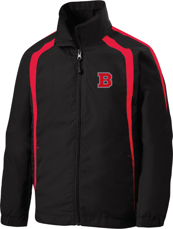 CT Bobcats Youth Colorblock Raglan Jacket