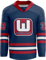 CT Whalers Tier 1 Adult Goalie Sublimated Jersey